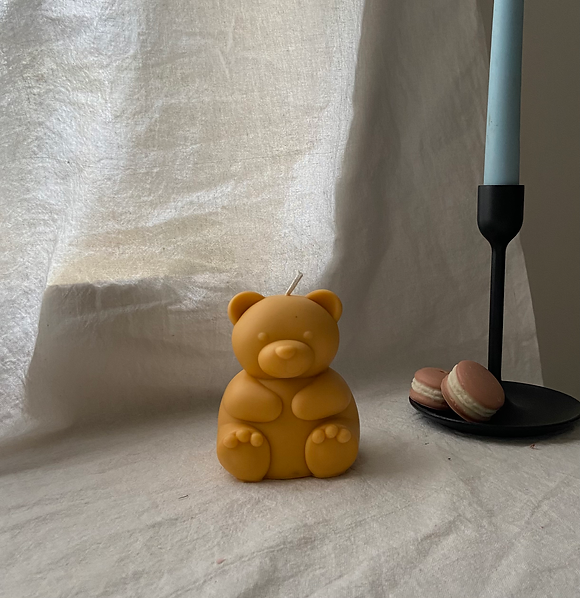 BEAR/white/pink/orange