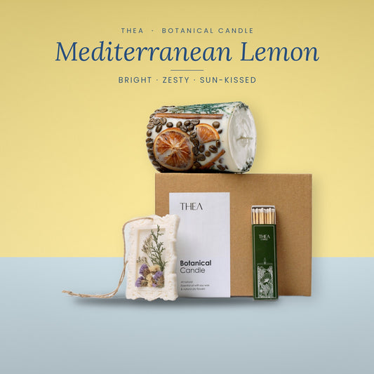 COFFEE Mediterranean Lemon – Thea candle