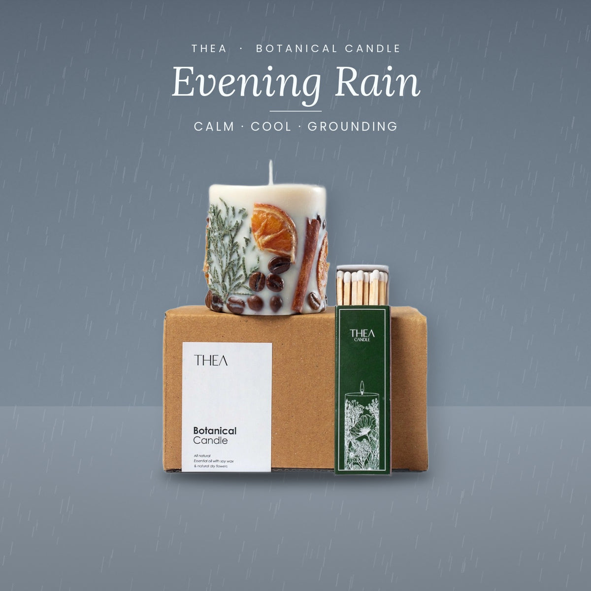 COFFEE MINI Evening Rain – Thea candle