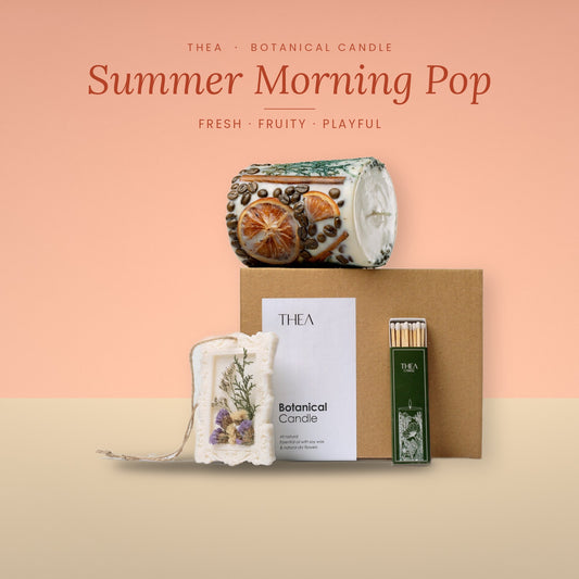 COFFEE Summer Morning Pop – Thea candle