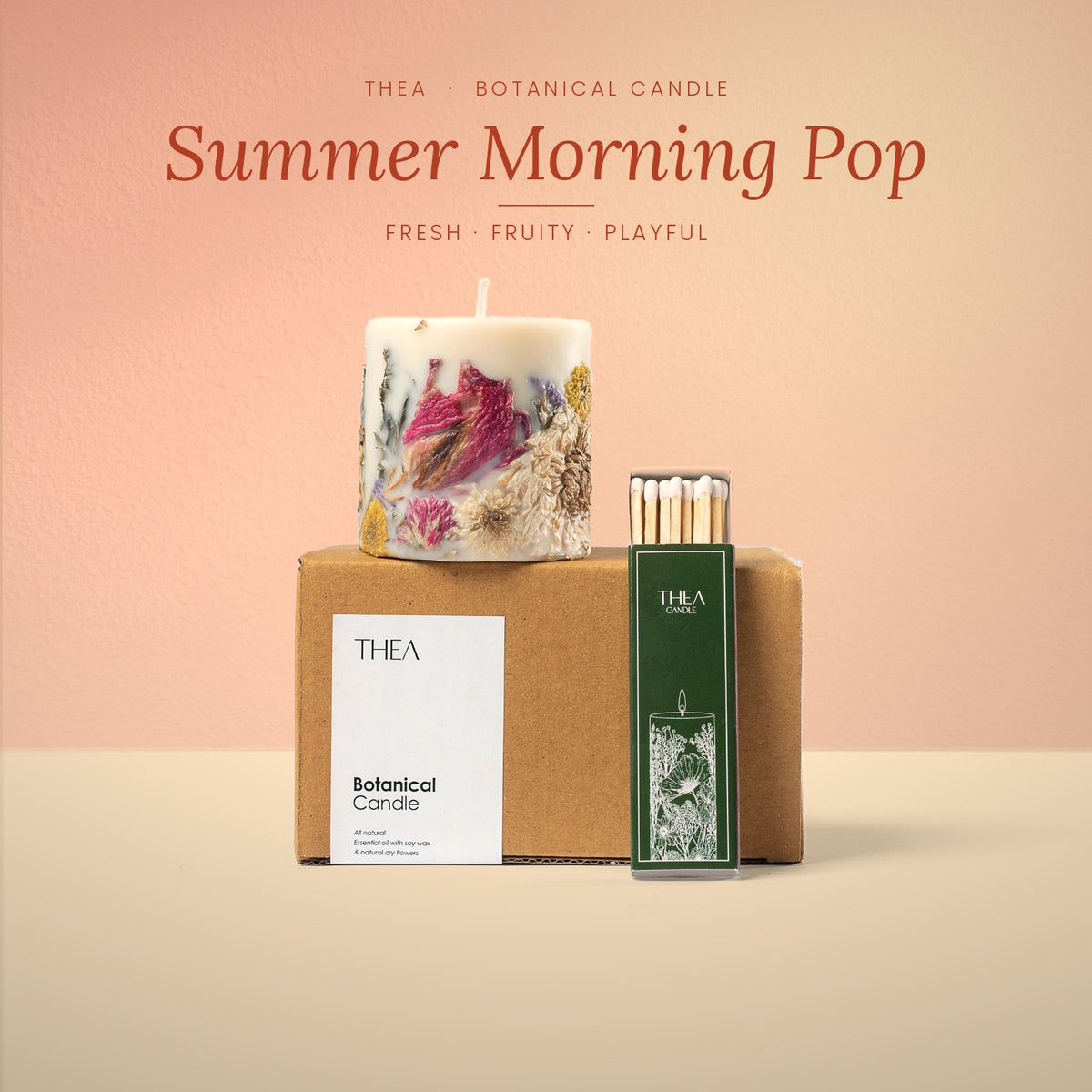 FLORA MINI Summer Morning Pop – Thea candle