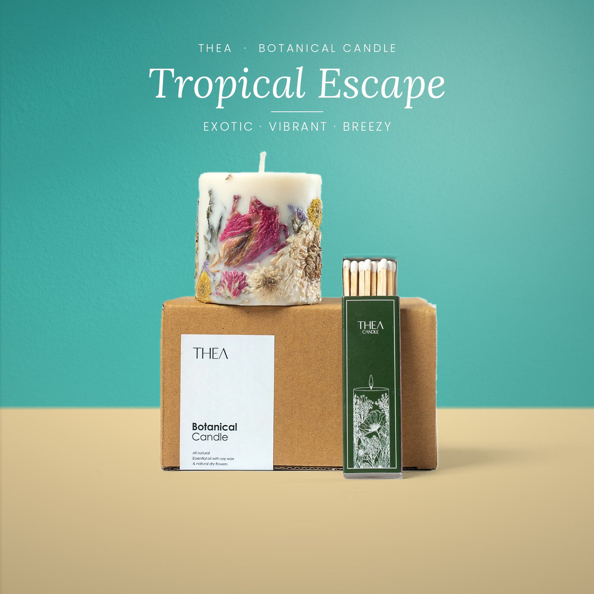 FLORA MINI Tropical Escape – Thea candle