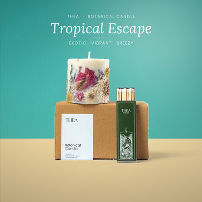 FLORA MINI Tropical Escape – Thea candle
