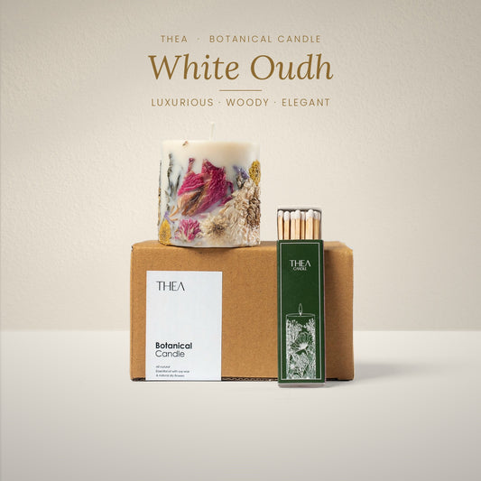 FLORA MINI White Oudh – Thea candle