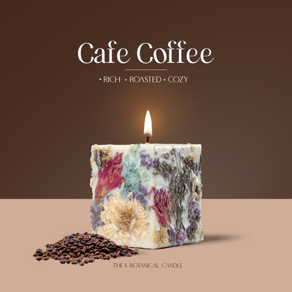 FLORA SQUARE Café Coffee botanical candle