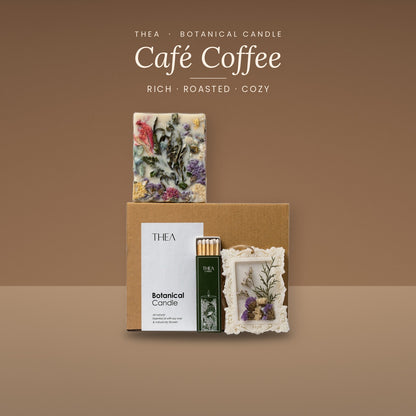 FLORA SQUARE Café Coffee – Thea candle