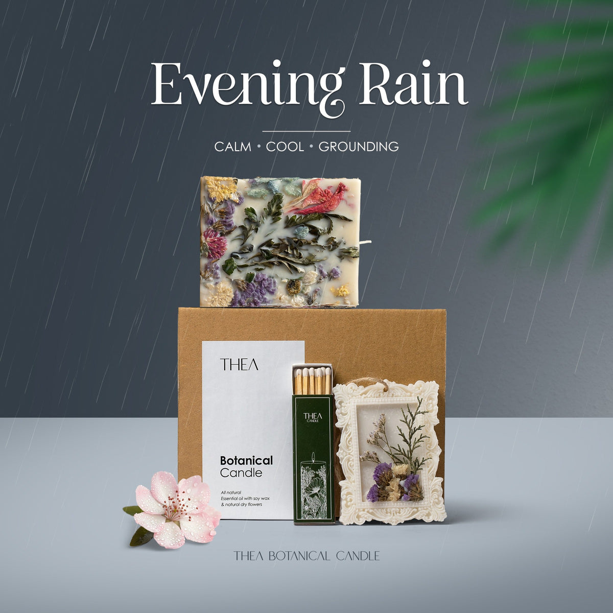 FLORA SQUARE Evening Rain gift set