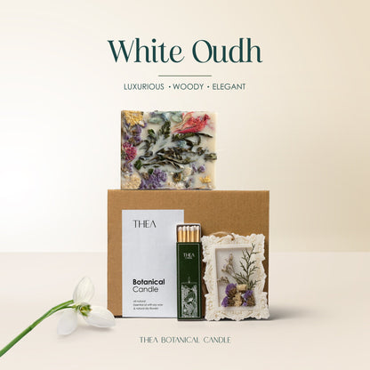 FLORA SQUARE White Oudh gift set